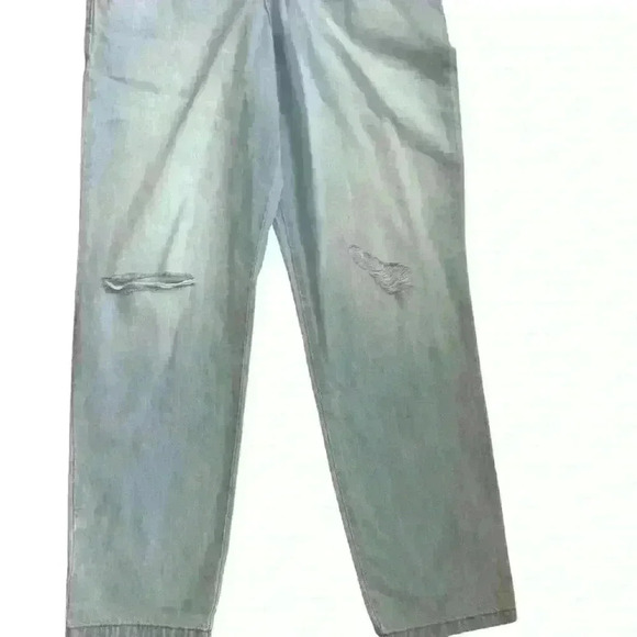 Lee Union-Alls Denim Coveralls Light Wash Long Sleeve Zip Up Barely Blue Small - Picture 4 of 12